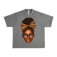 Tornado afro woman messy bun Urban Heavy Tee - texasbilliewilder