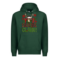 Sports Green You serious clark deer Premium Hoodie - NancyCooperArtShop