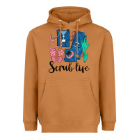 Meerkat Scrub Life Nurse Heavyweight Hoodie - LillyAllenDesigns
