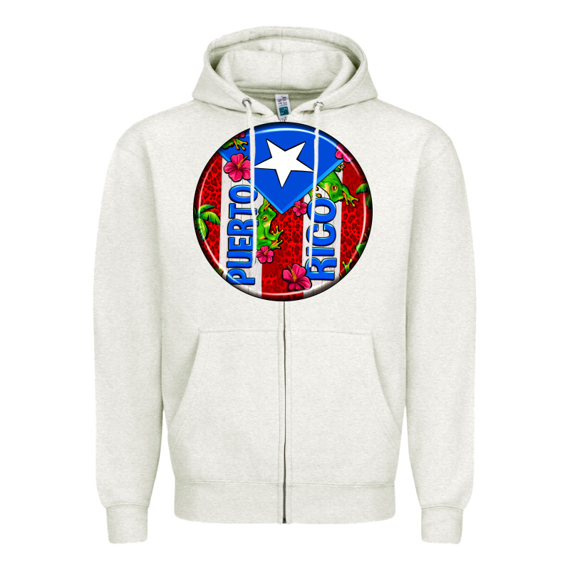 Puerto Rico Coasters Zipper Hoodie by AdoDesignShop | Teevron