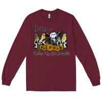 Burgundy being a mom makes my life complate Long Sleeve Tee - CowhideDigitalArt