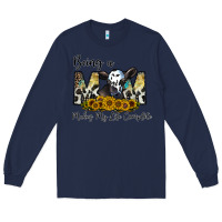 Navy being a mom makes my life complate Long Sleeve Tee - CowhideDigitalArt