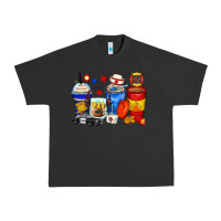 Pigment Black dispatcher coffee cups Urban Heavy Tee - Zillion Design Studio