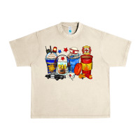 Sandshell dispatcher coffee cups Urban Heavy Tee - Zillion Design Studio