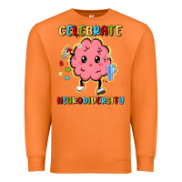 Carrot celebrate neurodiversity Premium Sweatshirt - MaliasSmallBusiness