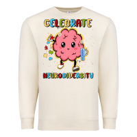 Sandshell celebrate neurodiversity Premium Sweatshirt - MaliasSmallBusiness