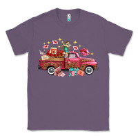 Lavender valentine's day truck photography love side view Classic Tee - FaDigitalArtStudio