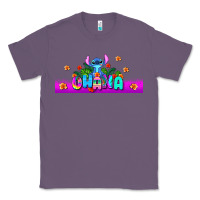 Lavender stitch ohana Classic Tee - AdoDesignShop