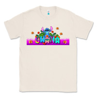 Natural stitch ohana Classic Tee - AdoDesignShop