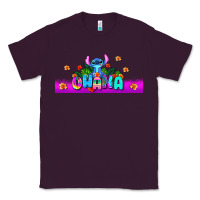 Plum stitch ohana Classic Tee - AdoDesignShop
