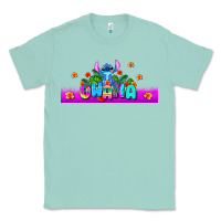 Seafoam stitch ohana Classic Tee - AdoDesignShop
