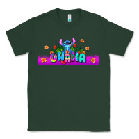 Sports Green stitch ohana Classic Tee - AdoDesignShop