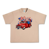 Burro american truck 4th of july Urban Heavy Tee - BarkalooDesign