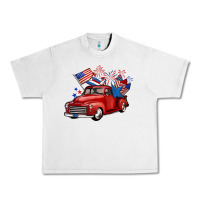 Lunar Rock american truck 4th of july Urban Heavy Tee - BarkalooDesign