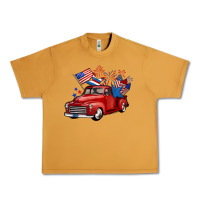 Peanut Butter american truck 4th of july Urban Heavy Tee - BarkalooDesign