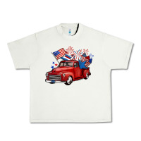 Pistachio american truck 4th of july Urban Heavy Tee - BarkalooDesign