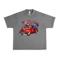 Tornado american truck 4th of july Urban Heavy Tee - BarkalooDesign