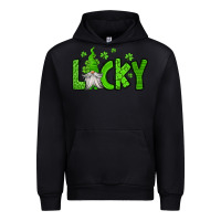 Black lucky gnome st patricks day Urban Hoodie - Jasminsmagicworld
