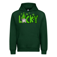 Forest Green lucky gnome st patricks day Urban Hoodie - Jasminsmagicworld