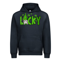 Navy lucky gnome st patricks day Urban Hoodie - Jasminsmagicworld