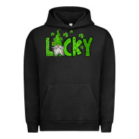 Pigment Black lucky gnome st patricks day Urban Hoodie - Jasminsmagicworld