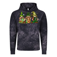 Cloud Black camping gnomies Vintage Hoodie - texasbilliewilder
