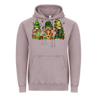 Vintage Zinc camping gnomies Vintage Hoodie - texasbilliewilder