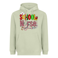 Matcha School Nurse Heavyweight Hoodie - LillyAllenDesigns