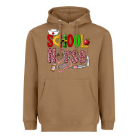 Toasted Coconut School Nurse Heavyweight Hoodie - LillyAllenDesigns