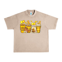 French Oak childhood cancer coffee cups Urban Heavy Tee - Zillion Design Studio