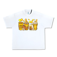 White childhood cancer coffee cups Urban Heavy Tee - Zillion Design Studio