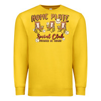Lemon glitter baseball Premium Sweatshirt - MaliasSmallBusiness
