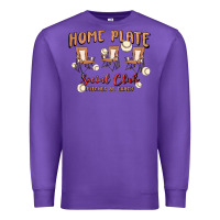 Purple glitter baseball Premium Sweatshirt - MaliasSmallBusiness
