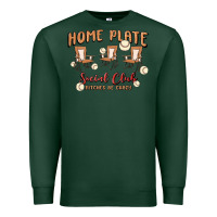 Sports Green glitter baseball Premium Sweatshirt - MaliasSmallBusiness