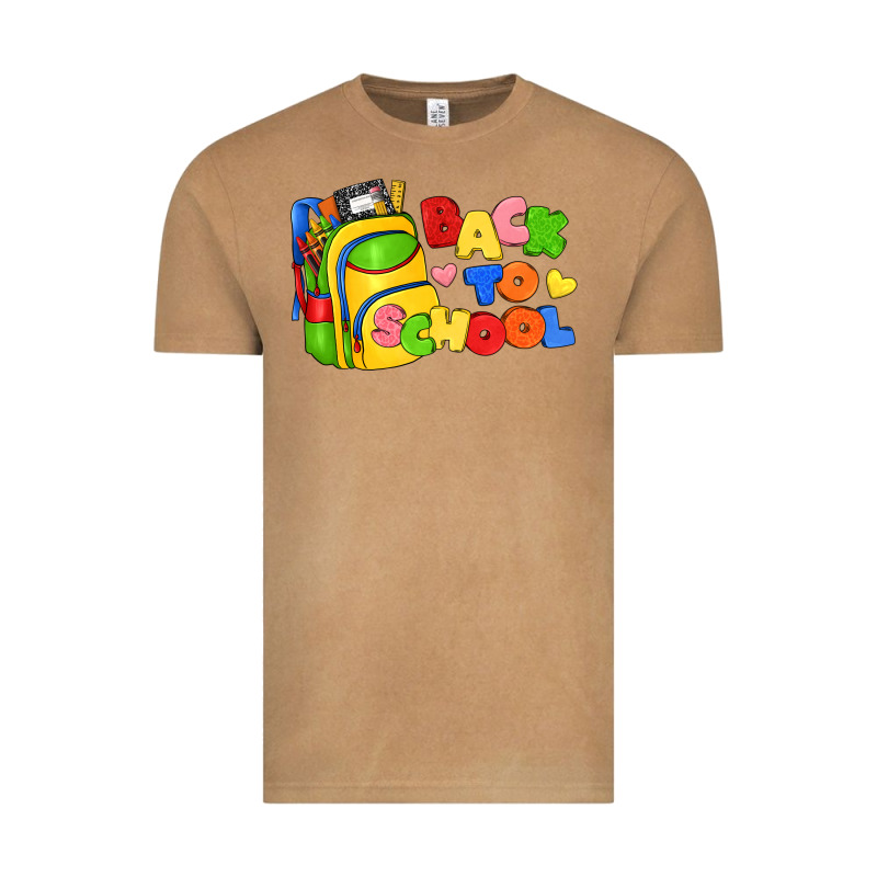 Back To School With School Bag Vintage Tee by texasbilliewilder | Teevron