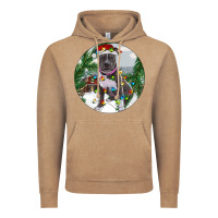Vintage Coffee Pitbull And Farm Vintage Hoodie - RanaPortraitStore