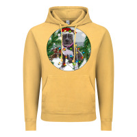 Vintage Mustard Pitbull And Farm Vintage Hoodie - RanaPortraitStore