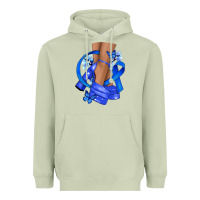 Matcha colon cancer heels Heavyweight Hoodie - NancyCooperArtShop