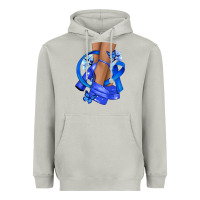 Moon Dust colon cancer heels Heavyweight Hoodie - NancyCooperArtShop