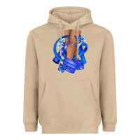 Mushroom colon cancer heels Heavyweight Hoodie - NancyCooperArtShop