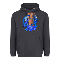 Smoke colon cancer heels Heavyweight Hoodie - NancyCooperArtShop