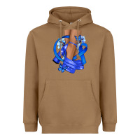 Toasted Coconut colon cancer heels Heavyweight Hoodie - NancyCooperArtShop