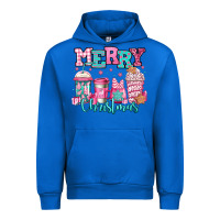 Cobalt merry christmas pink coffee cups Urban Hoodie - Jasminsmagicworld