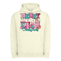 Pigment Pistachio merry christmas pink coffee cups Urban Hoodie - Jasminsmagicworld