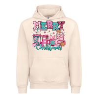 Sandshell merry christmas pink coffee cups Urban Hoodie - Jasminsmagicworld