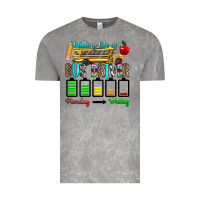 Cloud Rock battery life of a bus driver Vintage Tee - texasbilliewilder