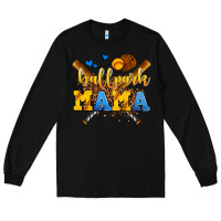 Black ballpark mama Long Sleeve Tee - AdoDesignShop