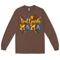 Chestnut ballpark mama Long Sleeve Tee - AdoDesignShop