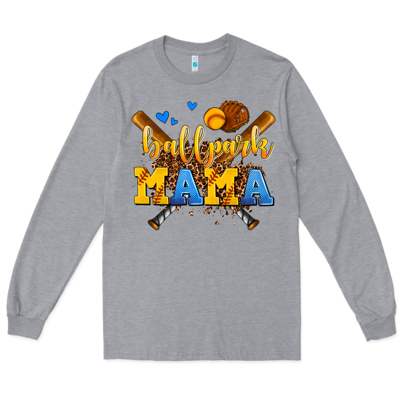 Ballpark Mama Long Sleeve Tee by AdoDesignShop | Teevron