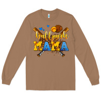 Toasted Coconut ballpark mama Long Sleeve Tee - AdoDesignShop